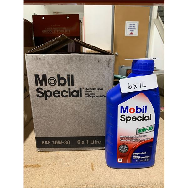 Mobil Special SAE 10W-30 Synthetic Blend Motor Oil, 6 x 1 Liter