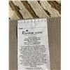 Image 2 : Riviera Home 84 in x 60 in Micro Polyester Pile Rug With Non-Skid Backing