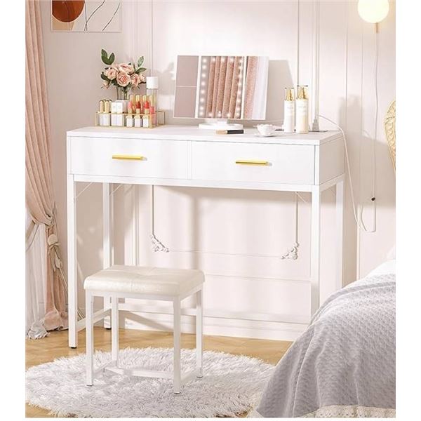 Cyclsio Vanity Design Station, Model YHDT-007, White