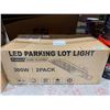 Image 2 : LED Parking Lot Light 300W 2-Pack with Photocell, Dusk to Dawn