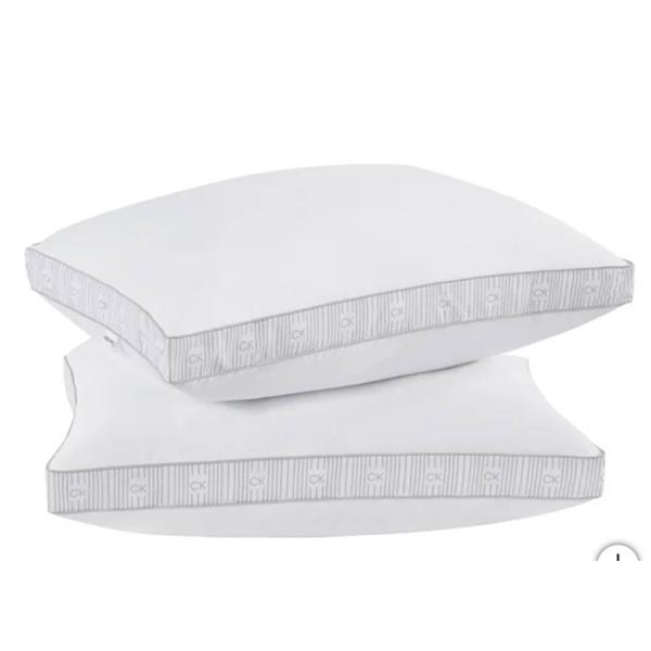 Calvin Klein King Down Alternative Pillows (2-Pack), 300 Thread Count, Hypoallergenic