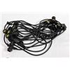 Image 2 : 48′ Black Commercial Medium String Light