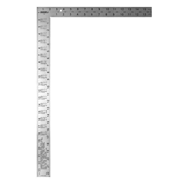 Johnson Level & Tool Aluminum Framing Square, Model 40-0530, 16 x 24 Inch