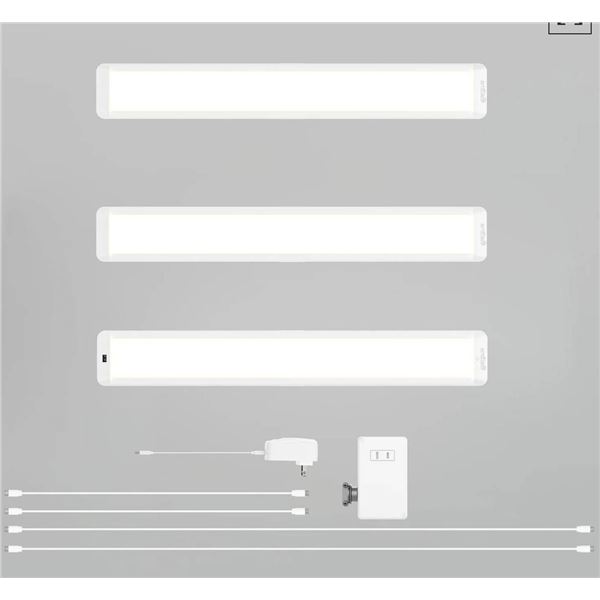 Artika Care LED Light Panel with USB-C Connection, 3 Units