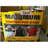 Image 2 : Maximum Contractor Bags, 3 Mil Thickness, 33 in x 48 in, 32-Count