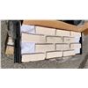 Image 2 : MSI BrickStaks Alpine White Clay Thin Brick Covers & Corner Pieces Pallet Lot