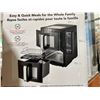 Image 3 : Gourmia 4-Dish Dual Basket Air Fryer With FryForce 360 Technology