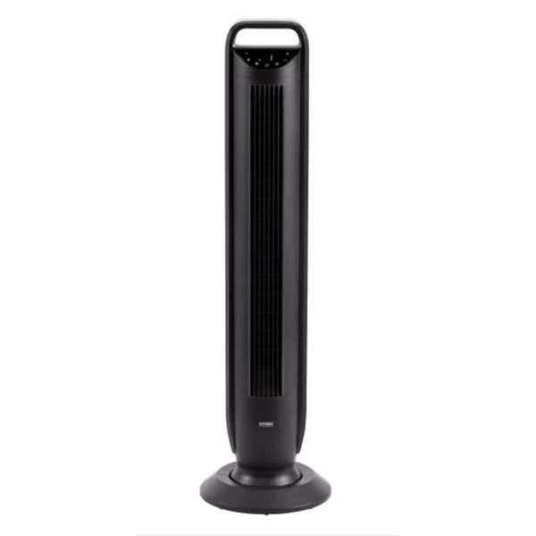 Seville Classics Oscillating Tower Fan with Touch Control and Temperature Sensor