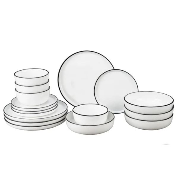 BIA Cordon Bleu Aubry 16-Piece Set with Porcelain Dinnerware