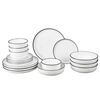 Image 1 : BIA Cordon Bleu Aubry 16-Piece Set with Porcelain Dinnerware