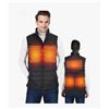 Image 1 : LeapSee Men’s Heated Vest with Pockets, Size XL, Black