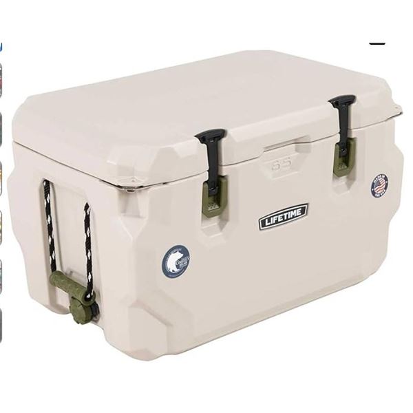 Lifetime High-Performance 65-Quart Cooler with 8-Day Ice Retention