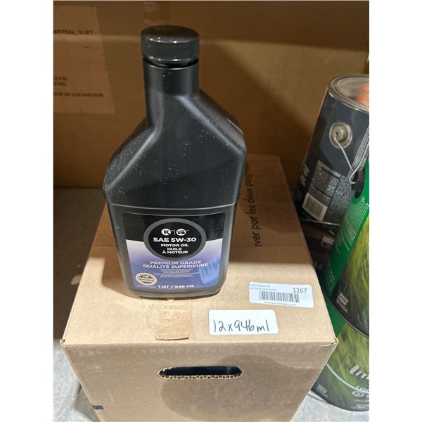 SAE 5W-30 Motor Oil – 946 mL Bottle, Premium Grade