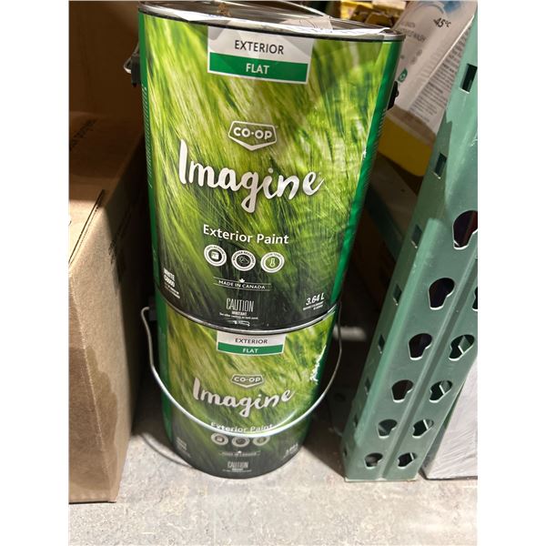 Co-op Imagine Exterior Flat Paint 3.64L (4 Cans)