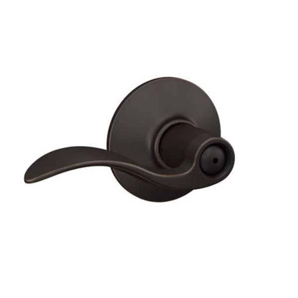 Schlage Bed and Bath Door Handle Set with Easy Installation