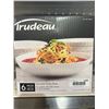 Image 2 : Trudeau 6-Piece Porcelain Dinner Bowls Set, ARL-1629415