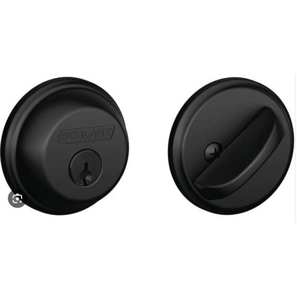 Schlage Deadbolt Keyed One Side with Durability and Security Features