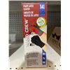 Image 3 : Hand Crew Foam Latex Coated Gloves, 7 Pairs, Size Large, Red/Black