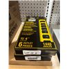Image 2 : Lot of 2 – Yellow Jacket Surge Protector Power Strip, 6 Outlets, 1440 Joules