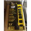 Image 3 : Lot of 2 – Yellow Jacket Surge Protector Power Strip, 6 Outlets, 1440 Joules
