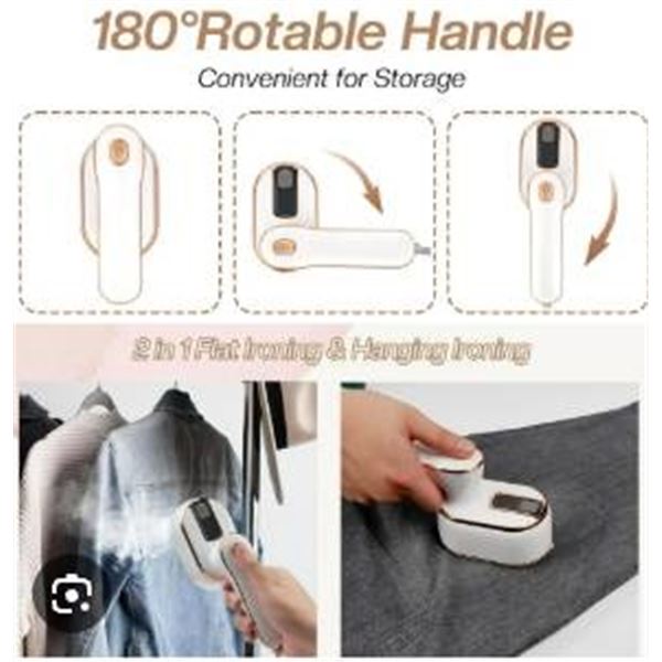 CR-YT01A Folding Handle Garment Steamer with 1000W Power