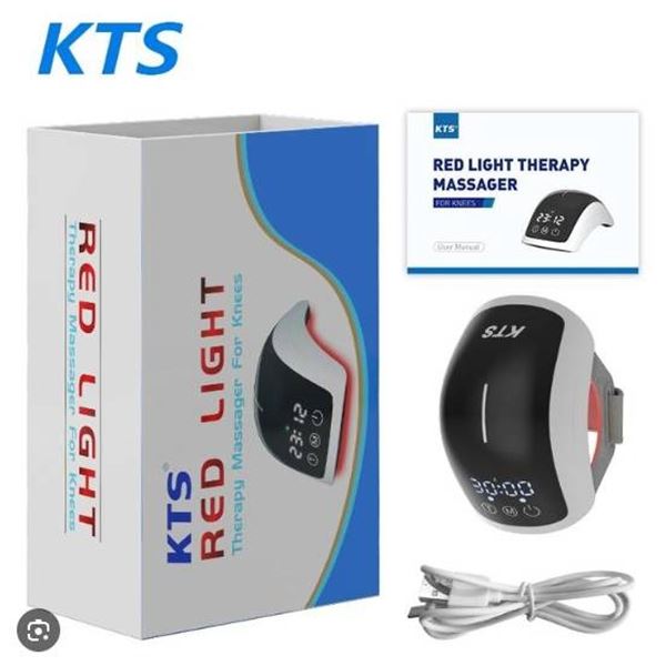 KTS Red Light Therapy Massager for Knees with Digital Display