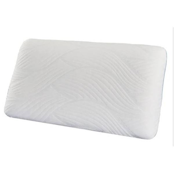 Novaform Soothing Cool Plus Gel Memory Foam Pillow, Queen Grand