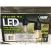 Image 3 : Feit Electric 14.6m (48 ft) LED String Lights with 24 Bulbs, US Standards