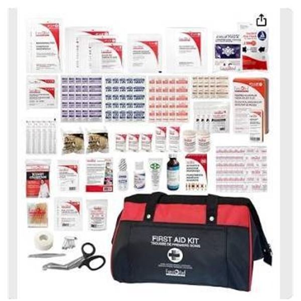 First Aid Central 258-Piece Deluxe Home First Aid Kit