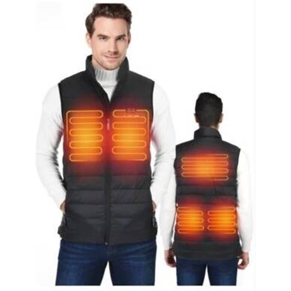 LeapSee Heated Vest Adult  XL Size – with battery pack