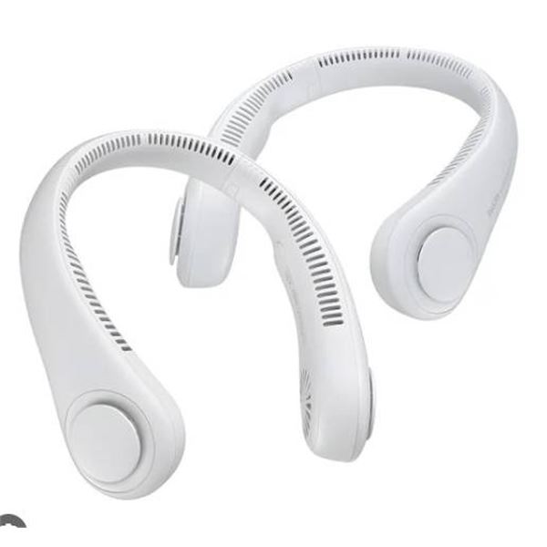 Jisulife Neck Fan 2-Pack with 2000mAh Battery Capacity