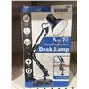Image 2 : AmeriTop AT-301 Metal Swing Arm Desk Lamp, Black