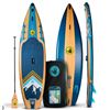 Image 1 : Body Glove Inflatable Stand-Up Paddleboard with Pump & Backpack for travel