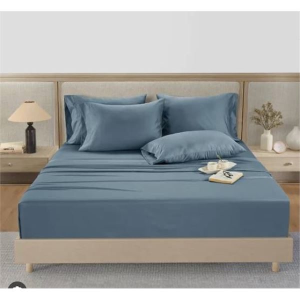 Hotel Signature Extra Long Staple Cotton 800-Thread-Count 5-Piece Bed Set – Queen Grand