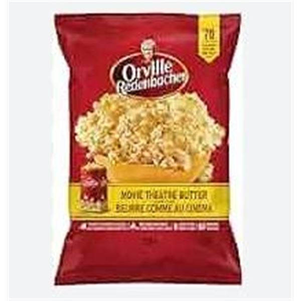 Orville Redenbacher Movie Theatre Butter Popcorn 12 Bags of 150g