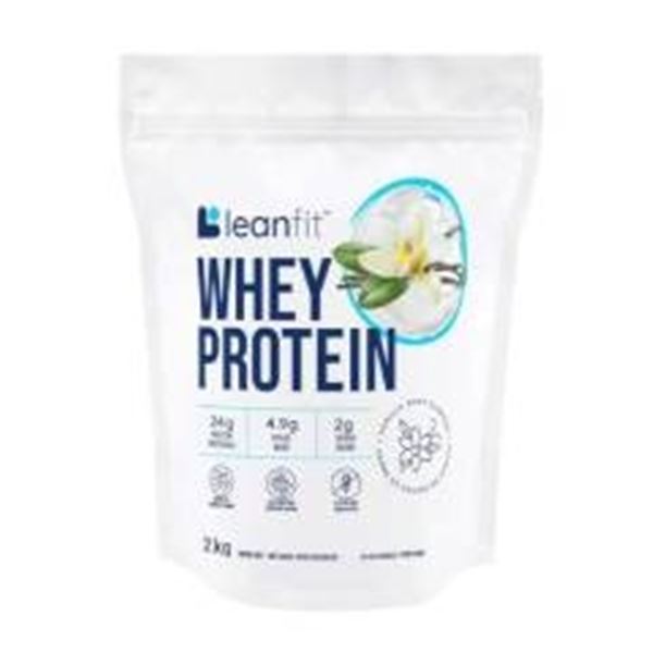 Leanfit Whey Protein Vanilla Bean Flavor 2kg Bag