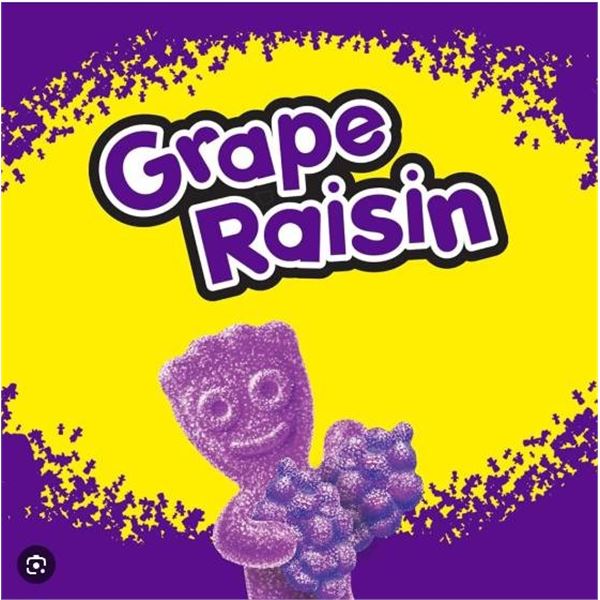 Sour Patch Kids Grape Raisin 154g Bag
