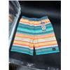Image 1 : Hurley Boys 18/20 Swim Shorts with Multicolor Striped Design