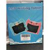 Image 2 : LCD Colorful Writing Tablet for Kids with Pink Animal Design