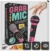 Image 1 : Grab The Mic Karaoke Party Game for 2-10 Players, Ages 8+