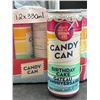 Image 3 : Candy Can Birthday Cake Flavor Sparkling Drink 330ml Cans, 12-Pack