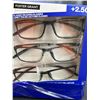 Image 2 : Foster Grant Design Optics Classic Reading Glasses +2.50, Set of 3