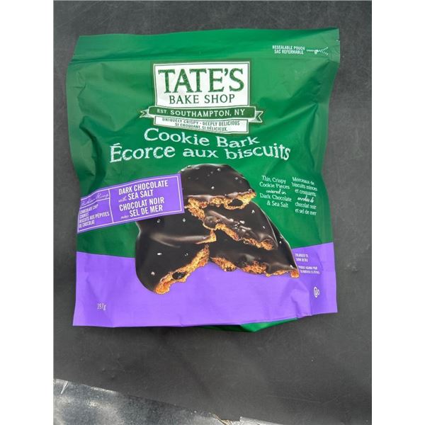 Tate’s Bake Shop Dark Chocolate Sea Salt Cookie Bark, 170g