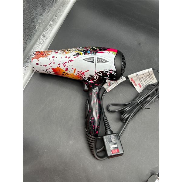 Andis 1875-Watt Hair Dryer With Artistic Design