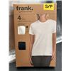 Image 1 : Frank And Oak Ladies’ Crew Neck T-Shirt 4-Pack, Size Small