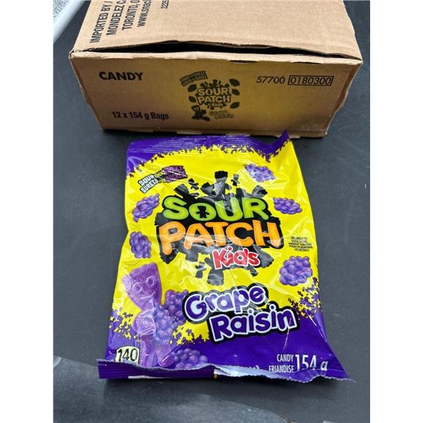Sour Patch Kids Grape Gummy Candy 154g x 12