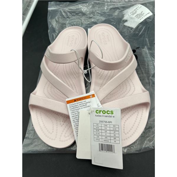 Crocs Women’s Swiftwater Sandal  Size 7 Pink