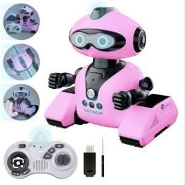 Intelligent Interactive Robot Toy With Remote Control, Pink