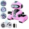 Image 1 : Intelligent Interactive Robot Toy With Remote Control, Pink