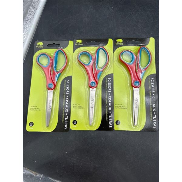 Lot of 3 Buffalo Multi-Purpose Scissors